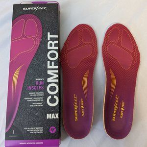 Womens SuperFeet Run Comfort Pink Size D 8.5-10